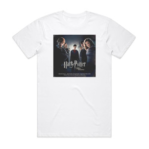 Nicholas Hooper Harry Potter And The Order Of The Phoenix Album Cover T-Shirt White
