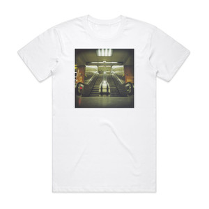 National Skyline National Skyline Album Cover T-Shirt White National Skyline National Skyline Album Cover T-Shirt White
