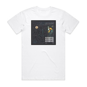 Nicolas Jaar Nymphs Album Cover T-Shirt White Nicolas Jaar Nymphs Album Cover T-Shirt White