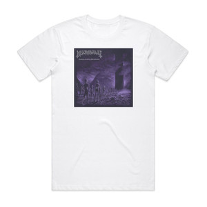 Nekrovault Totenzug Festering Peregrination Album Cover T-Shirt White Nekrovault Totenzug Festering Peregrination Album Cover T-Shirt White