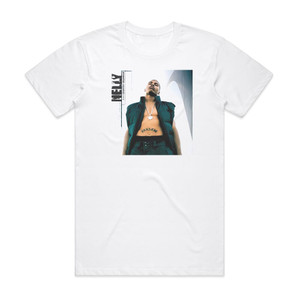 Nelly Country Grammar Album Cover T-Shirt White Nelly Country Grammar Album Cover T-Shirt White