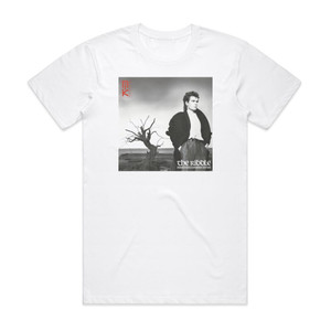 Nik Kershaw The Riddle 1 Album Cover T-Shirt White Nik Kershaw The Riddle 1 Album Cover T-Shirt White