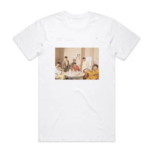 NUEST The Table Album Cover T-Shirt White NUEST The Table Album Cover T-Shirt White