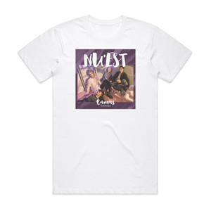 NUEST Canvas Album Cover T-Shirt White NUEST Canvas Album Cover T-Shirt White