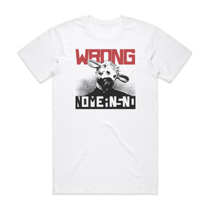 NoMeansNo Wrong Album Cover T-Shirt White NoMeansNo Wrong Album Cover T-Shirt White