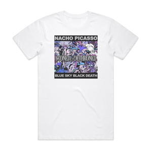 Nacho Picasso Stoned Dethroned 1 Album Cover T-Shirt White
