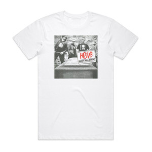 Naive Rock N Roll Album Cover T-Shirt White Naive Rock N Roll Album Cover T-Shirt White