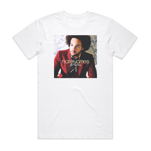 Nate James Set The Tone Album Cover T-Shirt White