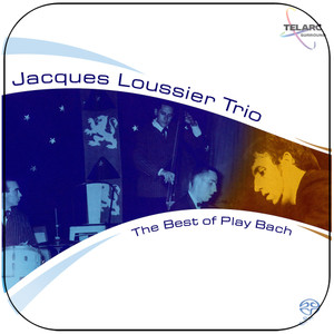 Jacques Loussier Trio The Best Of Play Bach Album Cover Sticker