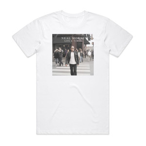 Neal Morse Life Times Album Cover T-Shirt White Neal Morse Life Times Album Cover T-Shirt White