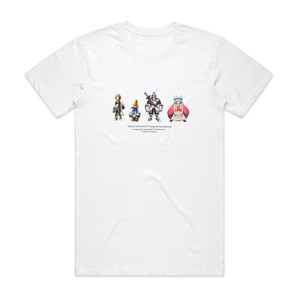 Nobuo Uematsu Final Fantasy Ix Original Soundtrack Album Cover T-Shirt White