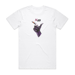 N-Joi Inside Out Album Cover T-Shirt White
