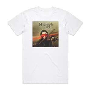 Novembers Doom The Knowing 1 Album Cover T-Shirt White Novembers Doom The Knowing 1 Album Cover T-Shirt White