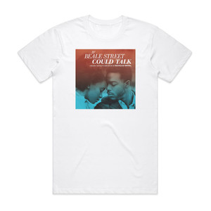 Nicholas Britell If Beale Street Could Talk Album Cover T-Shirt White Nicholas Britell If Beale Street Could Talk Album Cover T-Shirt White