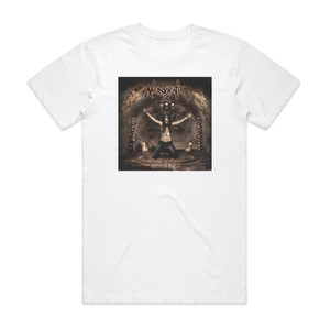 Necrodeath Old Skull Album Cover T-Shirt White Necrodeath Old Skull Album Cover T-Shirt White