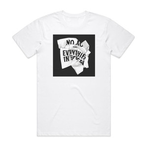 No Age Everything In Between Album Cover T-Shirt White