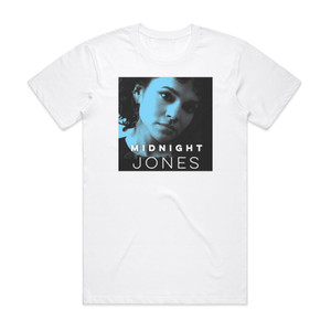 Norah Jones Midnight Jones Album Cover T-Shirt White Norah Jones Midnight Jones Album Cover T-Shirt White