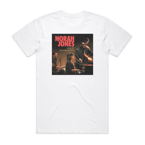 Norah Jones Live At Ronnie Scotts Album Cover T-Shirt White
