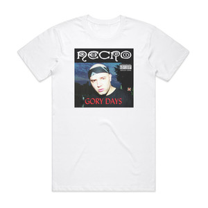 Necro Gory Days Album Cover T-Shirt White