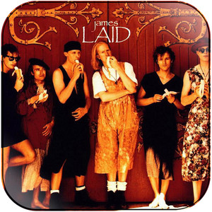 James Laid Album Cover Sticker