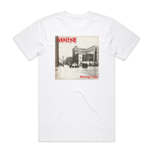 Noise Rising Tide Album Cover T-Shirt White Noise Rising Tide Album Cover T-Shirt White