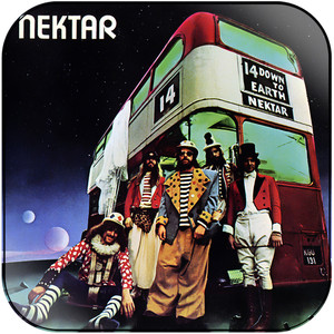 Nektar Down To Earth Album Cover Sticker Nektar Down To Earth Album Cover Sticker