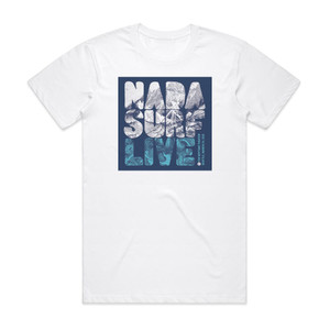 Nada Surf Live At The Neptune Theatre Album Cover T-Shirt White Nada Surf Live At The Neptune Theatre Album Cover T-Shirt White