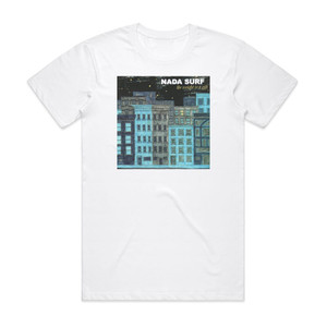 Nada Surf The Weight Is A Gift Album Cover T-Shirt White Nada Surf The Weight Is A Gift Album Cover T-Shirt White