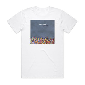 Nada Surf Let Go Album Cover T-Shirt White Nada Surf Let Go Album Cover T-Shirt White