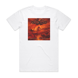 Nothgard Warhorns Of Midgard 1 Album Cover T-Shirt White Nothgard Warhorns Of Midgard 1 Album Cover T-Shirt White