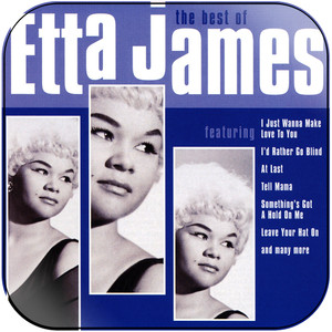 Etta James The Best Of Etta James Album Cover Sticker Etta James The Best Of Etta James Album Cover Sticker