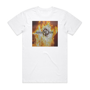 Nytt Land Valhalla Rising Album Cover T-Shirt White Nytt Land Valhalla Rising Album Cover T-Shirt White