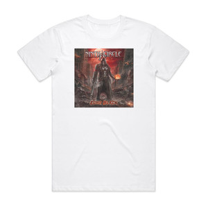 Ninth Circle Echo Black Album Cover T-Shirt White Ninth Circle Echo Black Album Cover T-Shirt White