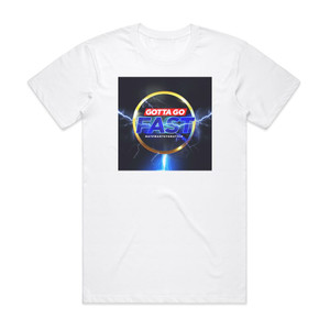 NateWantsToBattle Gotta Go Fast Album Cover T-Shirt White NateWantsToBattle Gotta Go Fast Album Cover T-Shirt White