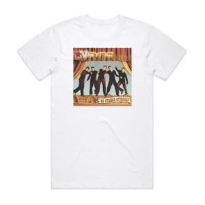 NSYNC No Strings Attached 2 Album Cover T-Shirt White NSYNC No Strings Attached 2 Album Cover T-Shirt White
