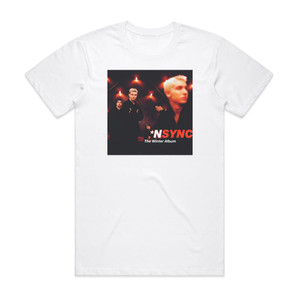 NSYNC The Winter Album Album Cover T-Shirt White NSYNC The Winter Album Album Cover T-Shirt White