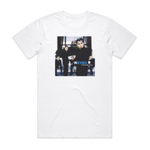 NSYNC U Drive Me Crazy Album Cover T-Shirt White NSYNC U Drive Me Crazy Album Cover T-Shirt White