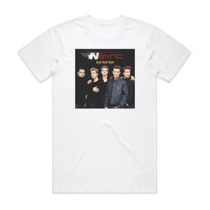 NSYNC Bye Bye Bye Album Cover T-Shirt White NSYNC Bye Bye Bye Album Cover T-Shirt White