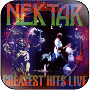 Nektar Greatest Hits Live Album Cover Sticker Nektar Greatest Hits Live Album Cover Sticker