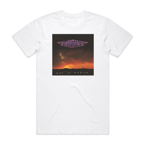 Night Ranger Man In Motion Album Cover T-Shirt White