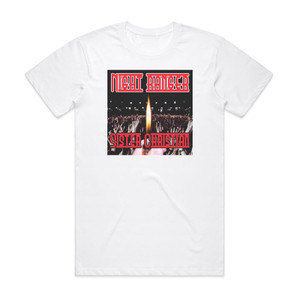 Night Ranger Sister Christian 1 Album Cover T-Shirt White Night Ranger Sister Christian 1 Album Cover T-Shirt White