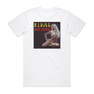 Night Ranger Sister Christian Album Cover T-Shirt White Night Ranger Sister Christian Album Cover T-Shirt White