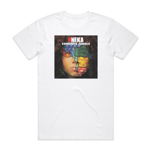 Nneka Concrete Jungle Album Cover T-Shirt White Nneka Concrete Jungle Album Cover T-Shirt White