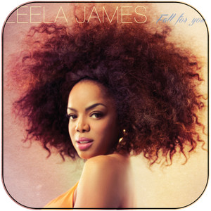 Leela James Fall For You Album Cover Sticker Leela James Fall For You Album Cover Sticker