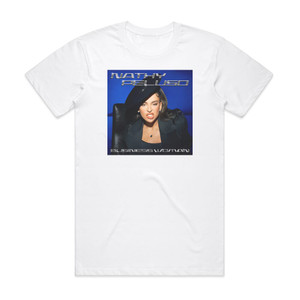 Nathy Peluso Business Woman Album Cover T-Shirt White Nathy Peluso Business Woman Album Cover T-Shirt White