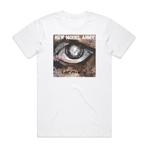 New Model Army Carnival Album Cover T-Shirt White