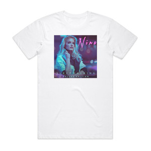 NINA Sleepwalking Album Cover T-Shirt White NINA Sleepwalking Album Cover T-Shirt White