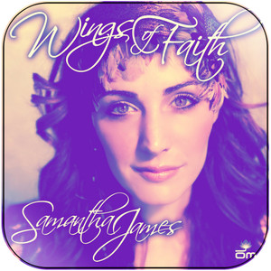 Samantha James Wings Of Faith Album Cover Sticker Samantha James Wings Of Faith Album Cover Sticker
