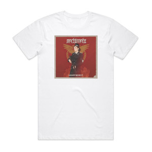Nachtmahr Kampfbereit Album Cover T-Shirt White Nachtmahr Kampfbereit Album Cover T-Shirt White