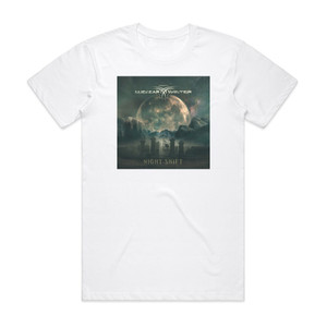 Nuclear Winter Night Shift Album Cover T-Shirt White Nuclear Winter Night Shift Album Cover T-Shirt White